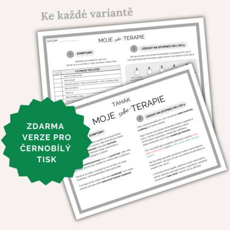 Listy Moje sebeterapie: První pomoc při úzkosti Soul Academy