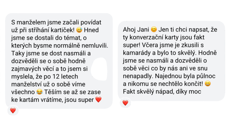 Recenze konverzačních karet Soul Academy